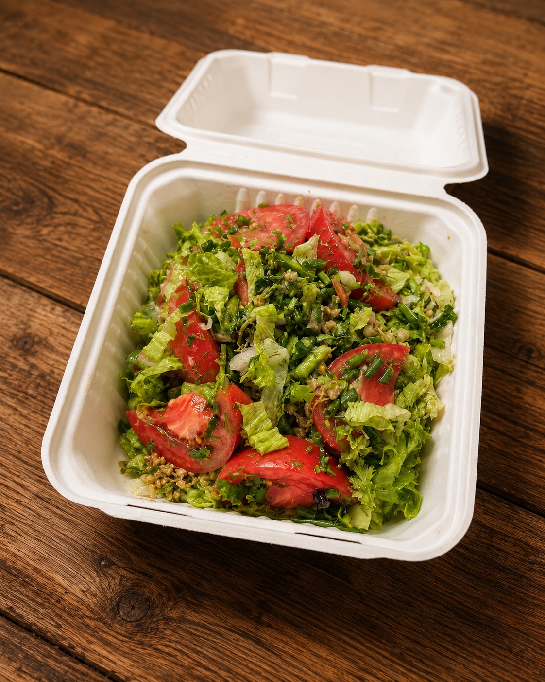 Tomato and jonjoli salad.